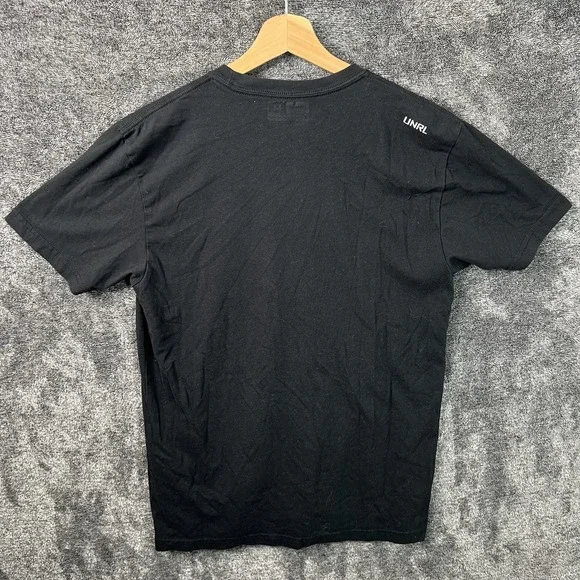 UNRL Classic Black Men's Size Medium Cotton Blend t-Shirt - Picture 5 of 7